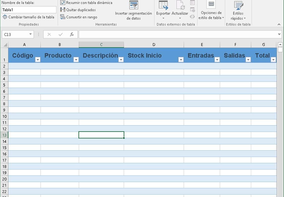 C Mo Hacer Un Inventario En Excel Con Ejemplos